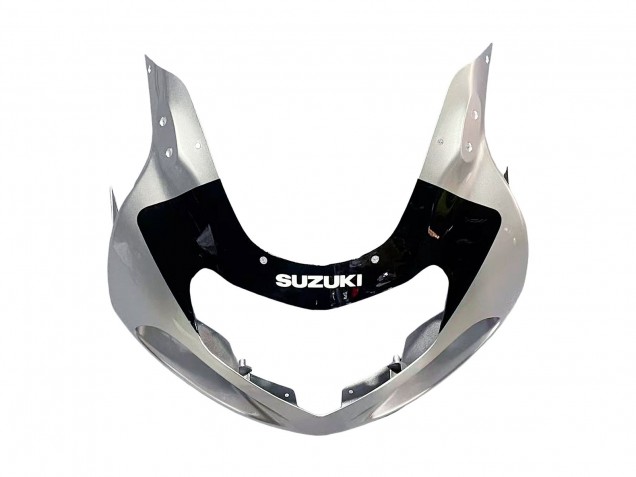 Migliori Carena Moto Suzuki GSXR 600 / GSXR 750 2001-2003 - Argento Nero Lucido Rosso