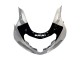 Migliori Carena Moto Suzuki GSXR 600 / GSXR 750 2001-2003 - Argento Nero Lucido Rosso