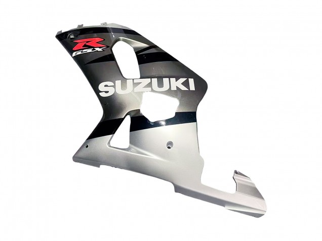 Migliori Carena Moto Suzuki GSXR 600 / GSXR 750 2001-2003 - Argento Nero Lucido Rosso