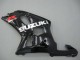 Migliori Carena Moto Suzuki GSXR 600 / GSXR 750 2001-2003 - Nero Lucido Rosso Bianco