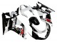 Migliori Carena Moto Suzuki GSXR 600 / GSXR 750 2001-2003 - Bianco Nero Lucido Rosso