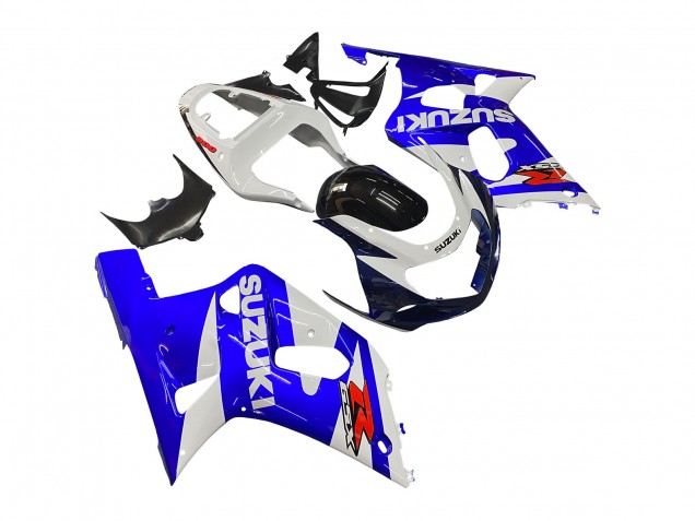 Migliori Carena Moto Suzuki GSXR 600 / GSXR 750 2001-2003 - Bianco Blu Nero Lucido Rosso