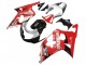 Migliori Carena Moto Suzuki GSXR 600 / GSXR 750 2001-2003 - Rosso Bianco Nero Lucido