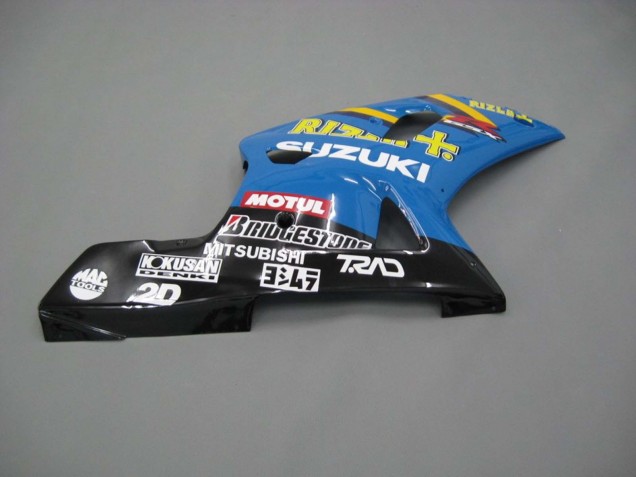 Migliori Carena Moto Suzuki GSXR 600 / GSXR 750 2001-2003 - Blu Giallo Nero Motul Rizla