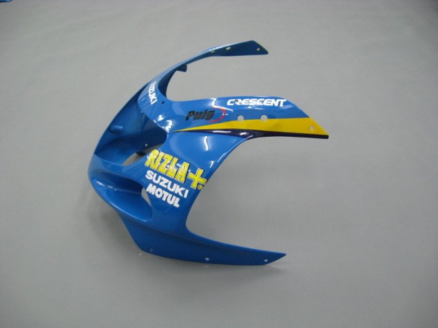 Migliori Carena Moto Suzuki GSXR 600 / GSXR 750 2001-2003 - Blu Giallo Nero Motul Rizla