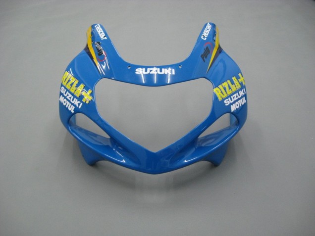 Migliori Carena Moto Suzuki GSXR 600 / GSXR 750 2001-2003 - Blu Giallo Nero Motul Rizla