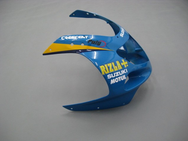 Migliori Carena Moto Suzuki GSXR 600 / GSXR 750 2001-2003 - Blu Giallo Nero Motul Rizla