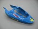 Migliori Carena Moto Suzuki GSXR 600 / GSXR 750 2001-2003 - Blu Giallo Nero Motul Rizla