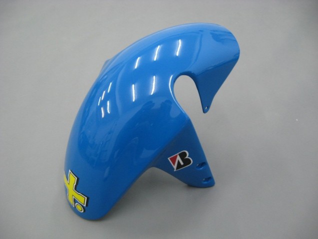 Migliori Carena Moto Suzuki GSXR 600 / GSXR 750 2001-2003 - Blu Giallo Nero Motul Rizla