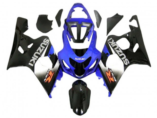 Migliori Carena Moto Suzuki GSXR 600 / GSXR 750 2004-2005 - Blu Nero