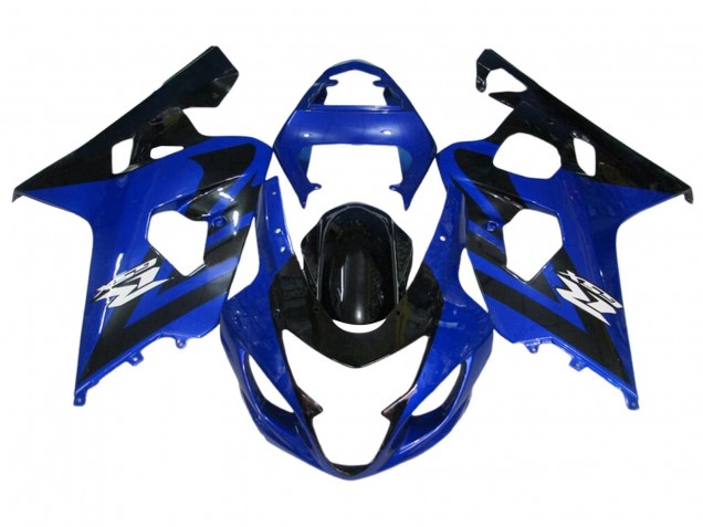 Migliori Kit Carena Moto Suzuki GSXR 600 / GSXR 750 2004-2005 - Blu Nero
