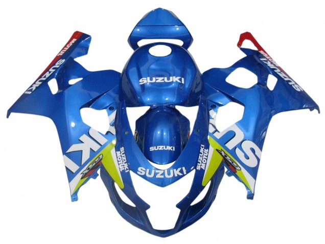 Migliori Carena Moto Suzuki GSXR 600 / GSXR 750 2004-2005 - Blu Verde Rosso Motul