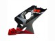 Migliori Carena Moto Suzuki GSXR 600 / GSXR 750 2004-2005 - Nero Grigio Rosso