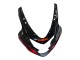 Migliori Carena Moto Suzuki GSXR 600 / GSXR 750 2004-2005 - Nero Grigio Rosso