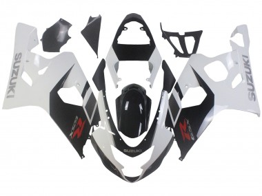 Migliori Carena Moto Suzuki GSXR 600 / GSXR 750 2004-2005 - Bianco Nero Rosso