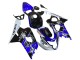 Migliori Carena Moto Suzuki GSXR 600 / GSXR 750 2004-2005 - Bianco Blu Nero Corona Motul
