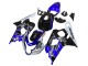 Migliori Carena Moto Suzuki GSXR 600 / GSXR 750 2004-2005 - Bianco Blu Nero Corona Motul