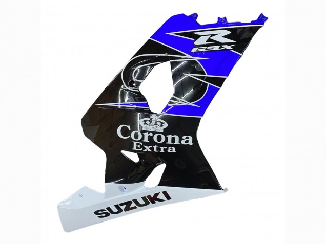 Migliori Carena Moto Suzuki GSXR 600 / GSXR 750 2004-2005 - Bianco Blu Nero Corona Motul