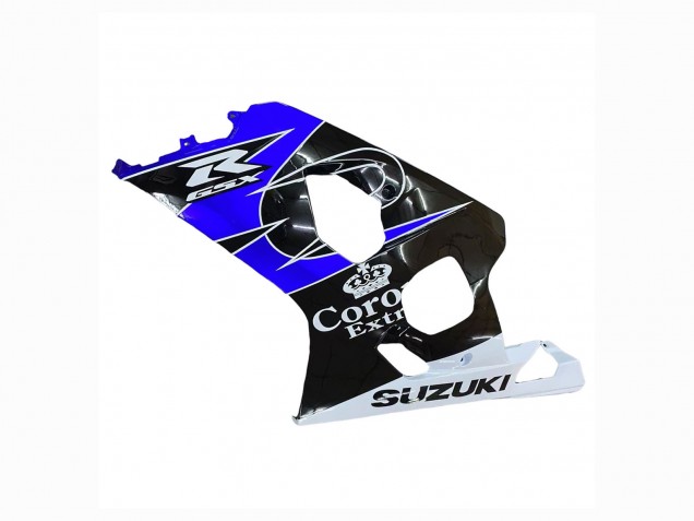 Migliori Carena Moto Suzuki GSXR 600 / GSXR 750 2004-2005 - Bianco Blu Nero Corona Motul