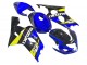 Migliori Carena Moto Suzuki GSXR 600 / GSXR 750 2004-2005 - Blu Giallo Nero
