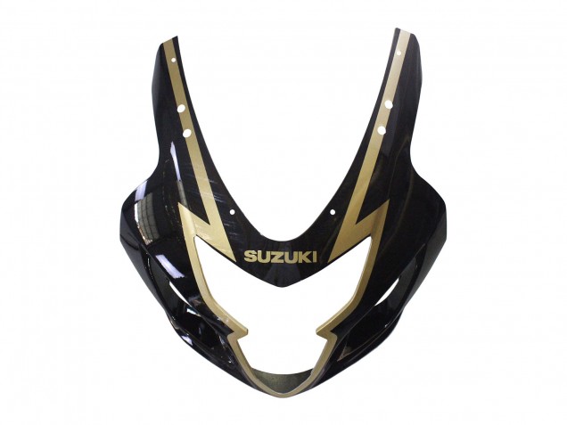 Migliori Carena Moto Suzuki GSXR 600 / GSXR 750 2004-2005 - Nero Lucido Oro Corona