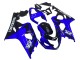 Migliori Carena Moto Suzuki GSXR 600 / GSXR 750 2004-2005 - Blu Nero Bianco Decal