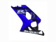 Migliori Carena Moto Suzuki GSXR 600 / GSXR 750 2004-2005 - Blu Nero Bianco Decal