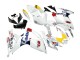 Migliori Carena Moto Suzuki GSXR 600 / GSXR 750 2006-2007 - Bianco Rosso Giallo Motul