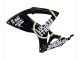 Migliori Carena Moto Suzuki GSXR 600 / GSXR 750 2006-2007 - Nero Lucido Bianco Motul Lucky Strike