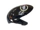 Migliori Carena Moto Suzuki GSXR 600 / GSXR 750 2006-2007 - Nero Lucido Bianco Motul Lucky Strike