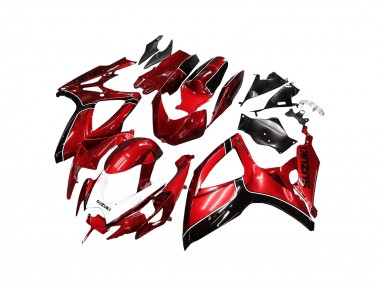 Migliori Carena Moto Suzuki GSXR 600 / GSXR 750 2006-2007 - Rosso Nero