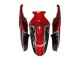 Migliori Carena Moto Suzuki GSXR 600 / GSXR 750 2006-2007 - Rosso Nero