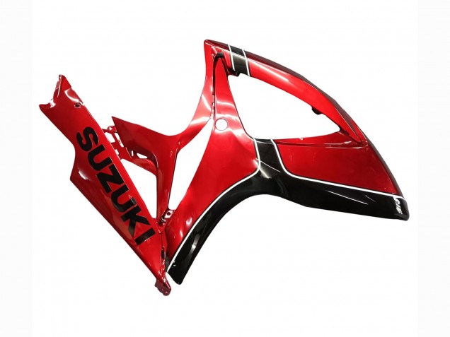 Migliori Carena Moto Suzuki GSXR 600 / GSXR 750 2006-2007 - Rosso Nero