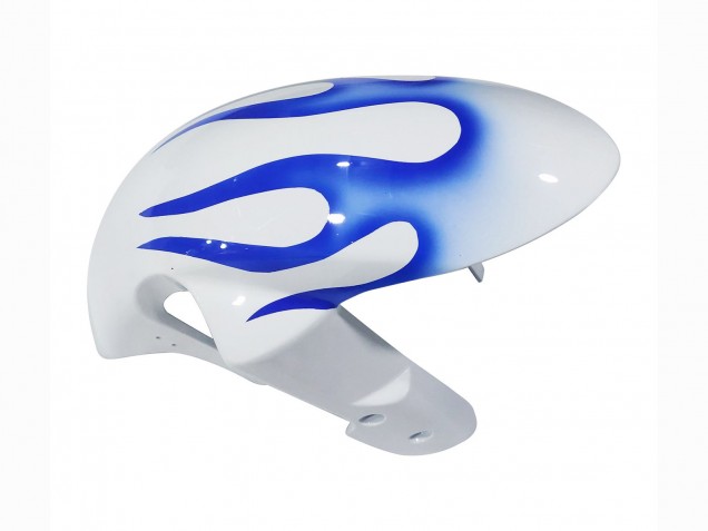 Migliori Carena Moto Suzuki GSXR 600 / GSXR 750 2006-2007 - Bianco Blu Fiamma