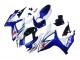 Migliori Carena Moto Suzuki GSXR 600 / GSXR 750 2006-2007 - Bianco Blu Nero Lucido Rosso