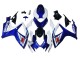 Migliori Carena Moto Suzuki GSXR 600 / GSXR 750 2006-2007 - Bianco Blu Nero Lucido Rosso