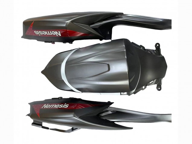 Migliori Carena Moto Suzuki GSXR 600 / GSXR 750 2008-2010 - Nero Opaco Rosso