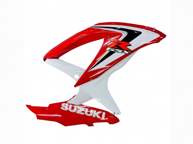 Migliori Carena Moto Suzuki GSXR 600 / GSXR 750 2008-2010 - Bianco Rosso Nero