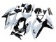 Migliori Carena Moto Suzuki GSXR 600 / GSXR 750 2008-2010 - Bianco Nero