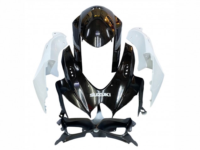 Migliori Carena Moto Suzuki GSXR 600 / GSXR 750 2008-2010 - Bianco Nero