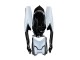 Migliori Carena Moto Suzuki GSXR 600 / GSXR 750 2008-2010 - Bianco Nero