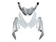 Migliori Carena Moto Suzuki GSXR 600 / GSXR 750 2008-2010 - Bianco Argento Blu Nero