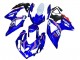 Migliori Carena Moto Suzuki GSXR 600 / GSXR 750 2008-2010 - Bianco Blu Rosa Ecstar Motul