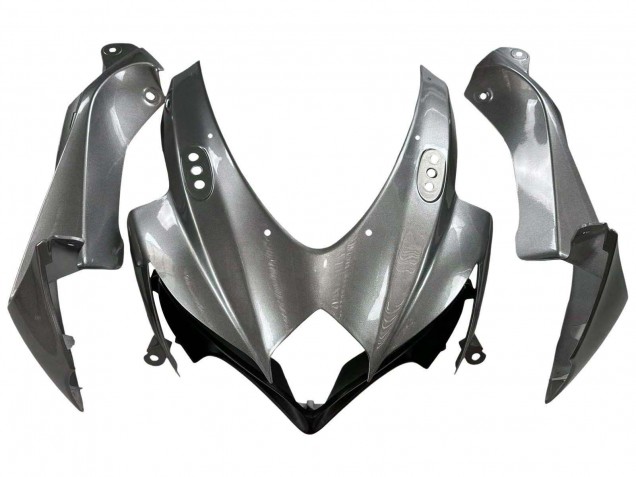 Migliori Carena Moto Suzuki GSXR 600 / GSXR 750 2008-2010 - Grigio Opaco Nero