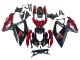 Migliori Carena Moto Suzuki GSXR 600 / GSXR 750 2008-2010 - Rosso Nero Lucido