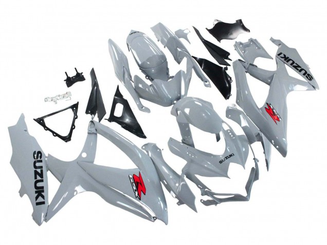Migliori Carena Moto Suzuki GSXR 600 / GSXR 750 2008-2010 - Grigio Lucido