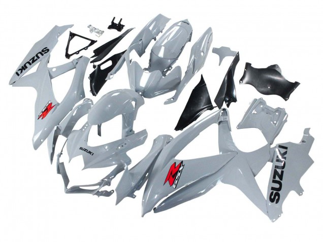 Migliori Carena Moto Suzuki GSXR 600 / GSXR 750 2008-2010 - Grigio Lucido