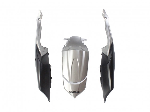 Migliori Carena Moto Suzuki GSXR 600 / GSXR 750 2008-2010 - Argento Nero Opaco