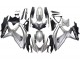 Migliori Carena Moto Suzuki GSXR 600 / GSXR 750 2008-2010 - Argento Nero Opaco