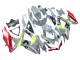 Migliori Carena Moto Suzuki GSXR 600 / GSXR 750 2008-2010 - Grigio Giallo Rosso